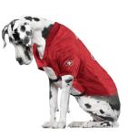 Littlearth NFL San Francisco 49ers Stretch Pet Jersey, Team Color, Big Dog