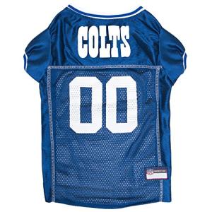 NFL Indianapolis Colts Dog Jersey, Size: XX-Large. Best Football Jersey Costume for Dogs & Cats. Licensed Jersey Shirt