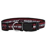 Pets First NBA MIAMI HEAT Dog Collar, Size Small. Best Pet Collar for all Sports Fans