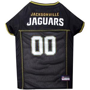 NFL Jacksonville Jaguars Dog Jersey, Size: X-Small. Best Football Jersey Costume for Dogs & Cats. Licensed Jersey Shirt