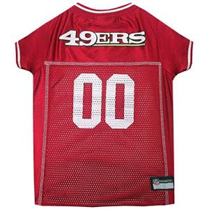 NFL San Francisco 49ers Dog Jersey, Size: XX-Large - Best Football Costume for Dogs & Cats - Licensed Shirt