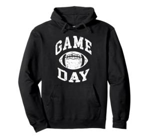 Game Day Football Graphic Pullover Hoodie
