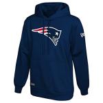 New Era NFL Football Men's Stadium Logo Pullover Performance Hoodie, New England Patriots, Large