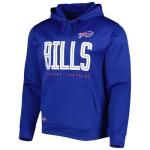 Outerstuff NFL Youth 8-20 Huddle Up Team Color Performance Primary Logo Pullover Hoodie (14-16, Buffalo Bills)
