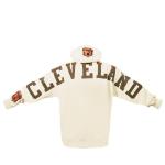 Pro Standard Mens NFL Cleveland Browns Wingspan Pull Over Hoodie Eggshell 3XL