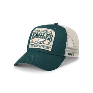 FOCO Philadelphia Eagles NFL Truckstop Patch Trucker RF Cap - Midnight Green