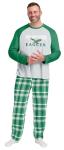 FOCO Philadelphia Eagles Men's Retro Throwback Pajama Shirt and Pants Lounge Set Size Large 38-40 Multi