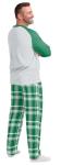 FOCO Philadelphia Eagles Men's Retro Throwback Pajama Shirt and Pants Lounge Set Size Large 38-40 Multi