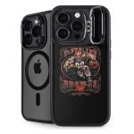 Skinit Kickstand Phone Case Compatible with iPhone 15 Pro Max - Officially Licensed Liquid Blue NFL Cleveland Browns Running Back Design