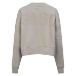 Pro Standard Womens NFL Kansas City Chiefs Wingspan Crewneck Sweatshirt Taupe M