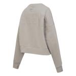 Pro Standard Womens NFL Kansas City Chiefs Wingspan Crewneck Sweatshirt Taupe M