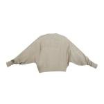 Pro Standard Womens NFL Kansas City Chiefs Wingspan Crewneck Sweatshirt Taupe M