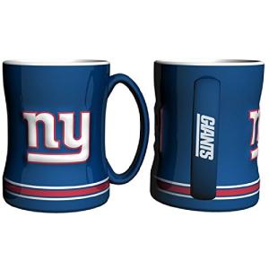 New York Giants 14 Ounce Sculpted Logo Relief Coffee Mug