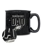Rico Industries NFL Football Philadelphia Eagles Dad 12oz Laser Engraved Campfire Mug