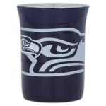 The Memory Company Licensed NFL 15oz Reflective Ceramic Mug - Team Logo, Durable & Dishwasher Safe Drinkware Seattle Seahawks