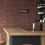 Rico Industries NFL Chicago Bears Home Décor Metal Street Sign (4" x 15") - Great for Home, Office, Bedroom, & Man Cave - Made,Silver