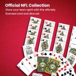 Masterpieces Adult NFL Chicago Bears Playing Cards & Dice Set - 2-Pack