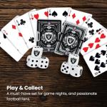 Masterpieces Adult NFL Chicago Bears Playing Cards & Dice Set - 2-Pack