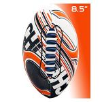 Franklin Sports NFL Chicago Bears Football - Youth Mini Football - 8.5" Junior Size Ball - SPACELACE Easy Grip Texture- Perfect for Kids