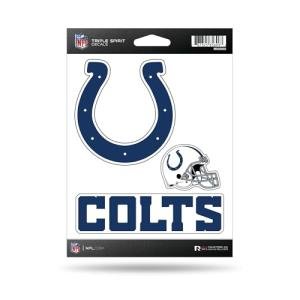 Rico Industries MSS2602 Colts Triple Spirit Stickers