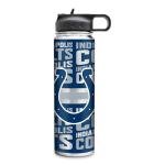Rico Industries NFL Football Indianapolis Colts 22oz Stainless Steel Tumbler with Lid - Great For Coffee, Tea, Water or Cocktails