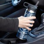 Rico Industries NFL Football Indianapolis Colts 22oz Stainless Steel Tumbler with Lid - Great For Coffee, Tea, Water or Cocktails