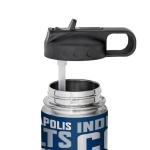 Rico Industries NFL Football Indianapolis Colts 22oz Stainless Steel Tumbler with Lid - Great For Coffee, Tea, Water or Cocktails