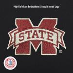 JanSport NCAA Officially Licensed Backpack, Mississippi State Bulldogs, Superbreak Plus with Padded 15'' Laptop Sleeve, Spacious Computer Bag for Men & Women, Durable Daypack with Bottle Pocket, Black