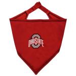NCAA Ohio State Buckeyes Tie Bandana, Large/x-Large. Dog Bandana Scarf Bib for Pet Cat Dog. The Ultimate Game-Day, Party Bandana