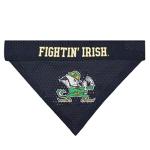 Pets First Collegiate Pet Accessories, Reversible Bandana, Notre Dame Fighting Irish Size Small/Medium