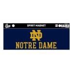 Rico Industries NCAA Notre Dame Fighting Irish - ND 4 x 10 Team Spirit Magnet - Car, Home Décor - Refridgerator, Office, Kitchen