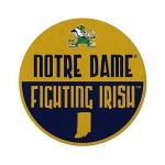 Rico Industries NCAA Notre Dame Fighting Irish Classic Shape Cut Pennant - Home and Living Room Décor - Soft Felt EZ to Hang