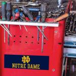 Rico Industries NCAA Notre Dame Fighting Irish - ND 4 x 10 Team Spirit Magnet - Car, Home Décor - Refridgerator, Office, Kitchen