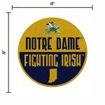 Rico Industries NCAA Notre Dame Fighting Irish Classic Shape Cut Pennant - Home and Living Room Décor - Soft Felt EZ to Hang