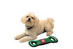 NCAA Football Field Dog Toy with Squeaker. - Alabama Crimson Tide - for Tug, Toss, and Fetch. - Tough& Durable PET Toy