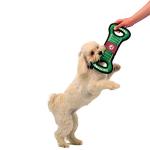 NCAA Football Field Dog Toy with Squeaker. - Alabama Crimson Tide - for Tug, Toss, and Fetch. - Tough& Durable PET Toy