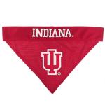 Pets First Collegiate Pet Accessories, Reversible Bandana, Indiana Hoosiers Size XX-Large