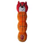 NCAA Indiana Hoosiers Mascot Toy for Pets. Plush Dog Toy with 5 Inner SQUEAKERS. 21" Long Dog Toy, IND-3226