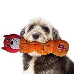 NCAA Indiana Hoosiers Mascot Toy for Pets. Plush Dog Toy with 5 Inner SQUEAKERS. 21" Long Dog Toy, IND-3226
