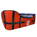 NCAA Indiana Hoosiers Stadium Dog Bed, Pet Pillow Bed for Dogs, Sporty Football Dog Bed and Lounge Cushion