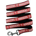 NCAA PET Leash, Small, Indiana Hoosiers, Dog Leash, Shiny & Colorful Leash for Dogs & Cats Licensed by The NCAA