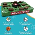 Pets First NCAA Indiana Hoosiers Puzzle Toy, Puzzle Treat Dog Toy, Interactive Dog Treat Toy, Dog Puzzle Fedding Slow Toy