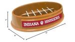 NCAA Super-Bowl - Indiana Hoosiers Slow Feeder Dog Bowl. Football Design Slow Feeding Cat Bowl for Healthy Digestion. Non-Slip Pet Bowl for Large & Small Dogs & Cats