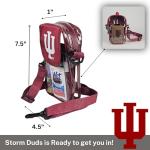 Indiana University Mini Stadium Bag – Convenient & Compact Hands-Free 7.5 Inch Clear Crossbody Pouch for Valuables – For Games, Graduations, Concerts – NCAA Security Approved