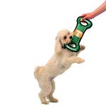 NCAA Football Field Dog Toy with Squeaker. - Tennessee Volunteers - for Tug, Toss, and Fetch. - Tough& Durable PET Toy