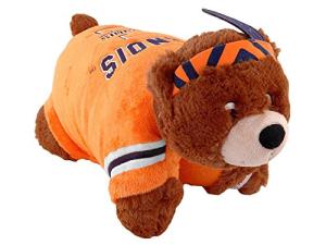 Fabrique Innovations NCAA Pillow Pet, Illinois Illini