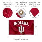 College Flags & Banners Co. Indiana Hoosiers IU University Large College Flag
