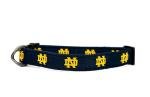 StadiumSpot Officially Licensed NCAA Premium Dog Collar, Notre Dame Large