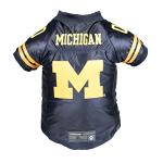 Littlearth NCAA Michigan Wolverines Premium Pet Jersey, Team Color, X-Large