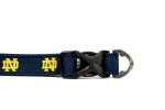 StadiumSpot Officially Licensed NCAA Premium Dog Collar, Notre Dame Medium